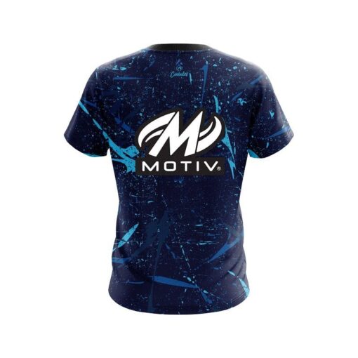 Motiv Paint Grunge CoolWick Bowling Jersey - Image 2