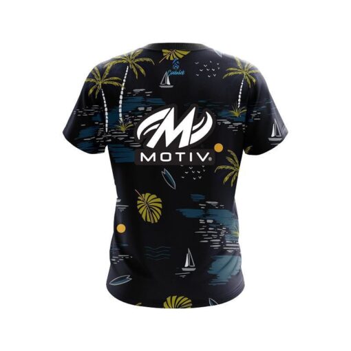 Motiv Paradise Island  CoolWick Bowling Jersey - Image 2