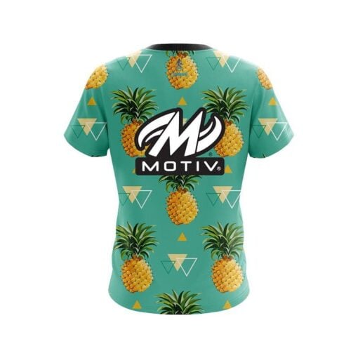 Motiv Tropical Pineapple CoolWick Bowling Jersey - Image 2