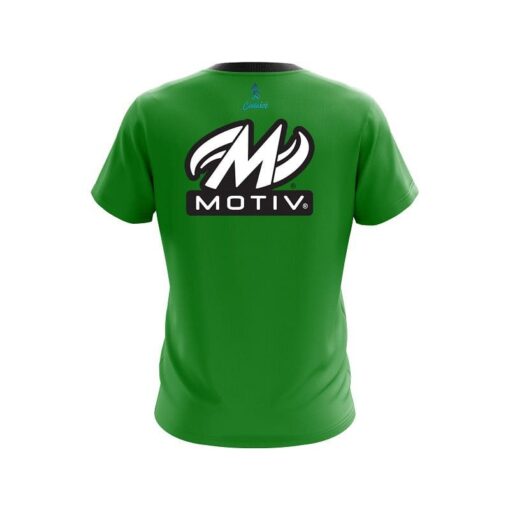 Motiv Green CoolWick Bowling Jersey - Image 2