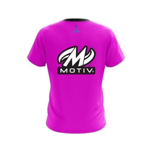Motiv Pink CoolWick Bowling Jersey - Image 2