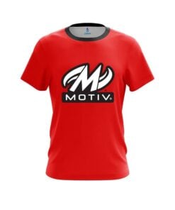 Motiv Red CoolWick Bowling Jersey