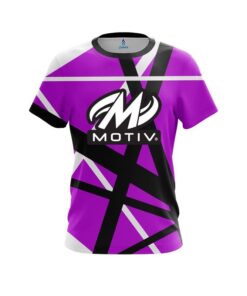 Motiv Rocker Purple CoolWick Bowling Jersey