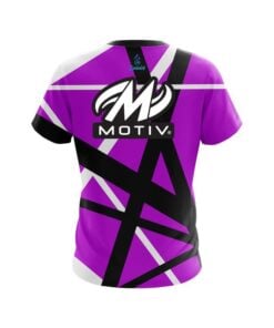 Alternative view of Motiv Rocker Purple CoolWick Bowling Jersey