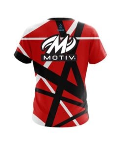 Alternative view of Motiv Rocker Red CoolWick Bowling Jersey