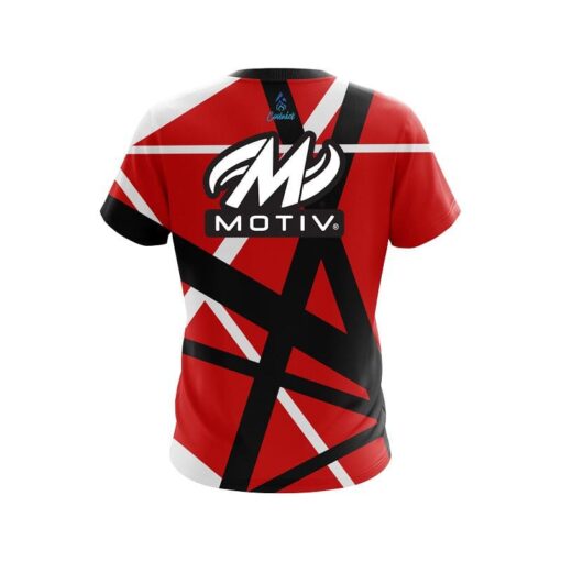 Motiv Rocker Red CoolWick Bowling Jersey - Image 2