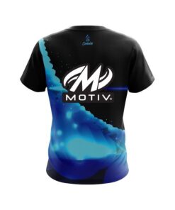 Alternative view of Motiv Space Pixel Mountain CoolWick Bowling Jersey