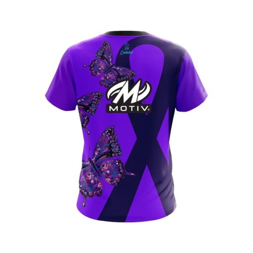 Motiv Lupus Cancer CoolWick Bowling Jersey - Image 2