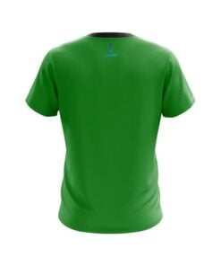 Alternative view of Plain Green CoolWick Bowling Jersey