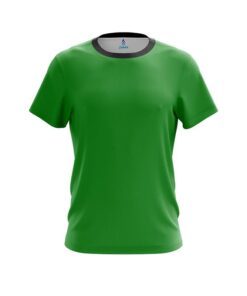 Plain Green CoolWick Bowling Jersey