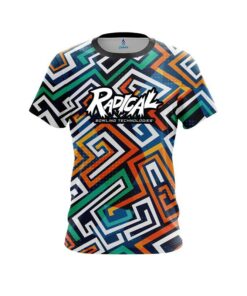 Radical Crazy Maze CoolWick Bowling Jersey