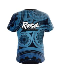 Alternative view of Radical Grinding Gears CoolWick Bowling Jersey