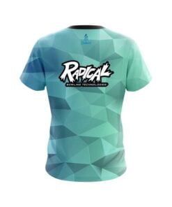 Alternative view of Radical Icy Blue CoolWick Bowling Jersey