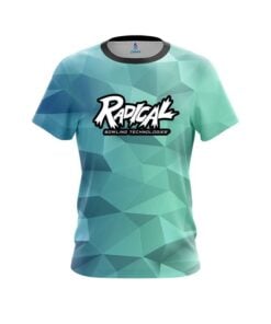 Radical Icy Blue CoolWick Bowling Jersey