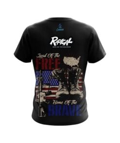 Alternative view of Radical Land Of The Free CoolWick Bowling Jersey