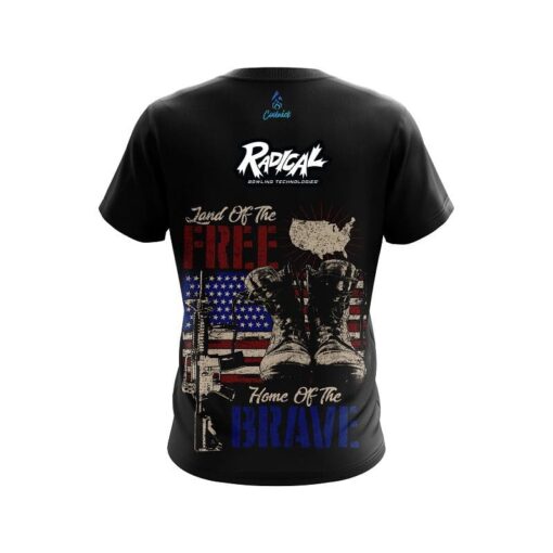 Radical Land Of The Free CoolWick Bowling Jersey - Image 2