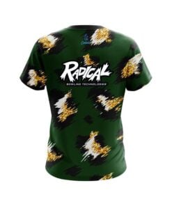 Alternative view of Radical Leopard Print CoolWick Bowling Jersey