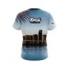 Radical Miami Skyline CoolWick Bowling Jersey - Image 2