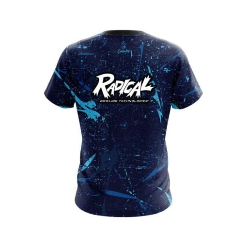 Radical Paint Grunge CoolWick Bowling Jersey - Image 2