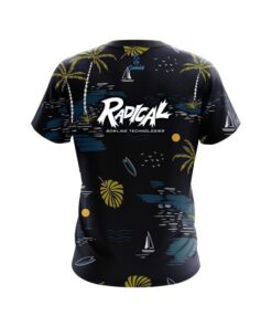 Alternative view of Radical Paradise Island CoolWick Bowling Jersey