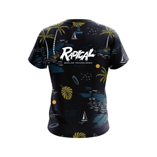Radical Paradise Island CoolWick Bowling Jersey - Image 2