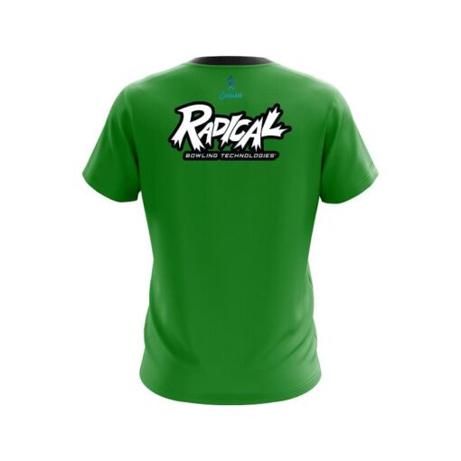 Radical Green CoolWick Bowling Jersey - Image 2