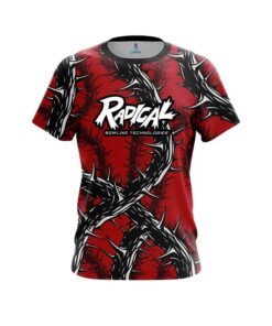 Radical Rock And Roll Red Thorns CoolWick Bowling Jersey