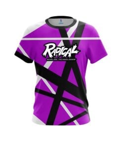 Radical Rocker Purple CoolWick Bowling Jersey
