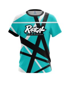 Radical Rocker Teal CoolWick Bowling Jersey