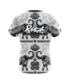Alternative view of Radical Tribal Elephants CoolWick Bowling Jersey