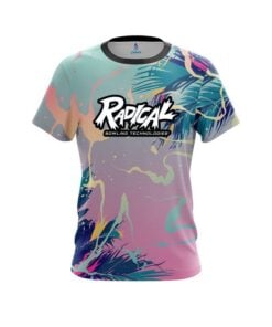 Radical Tropical Ink Splash  CoolWick Bowling Jersey