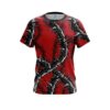 Plain  Rock And Roll Red Thorns  CoolWick Bowling Jersey