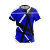 Plain Rocker Blue CoolWick Bowling Jersey