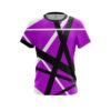 Plain Rocker Purple CoolWick Bowling Jersey