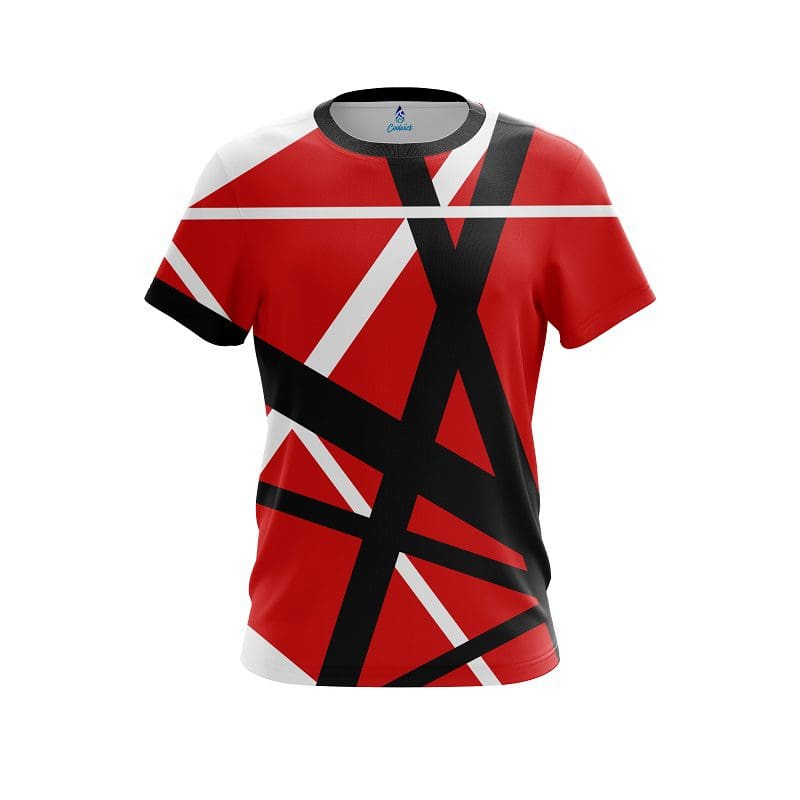 Plain Rocker Red CoolWick Bowling Jersey