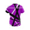 Plain Rocker Purple CoolWick Bowling Jersey - Image 2