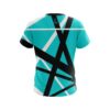 Plain Rocker Teal CoolWick Bowling Jersey - Image 2