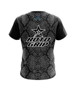 Alternative view of Roto Grip Snake Skin Black CoolWick Bowling Jersey