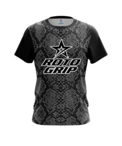 Roto Grip Snake Skin Black CoolWick Bowling Jersey