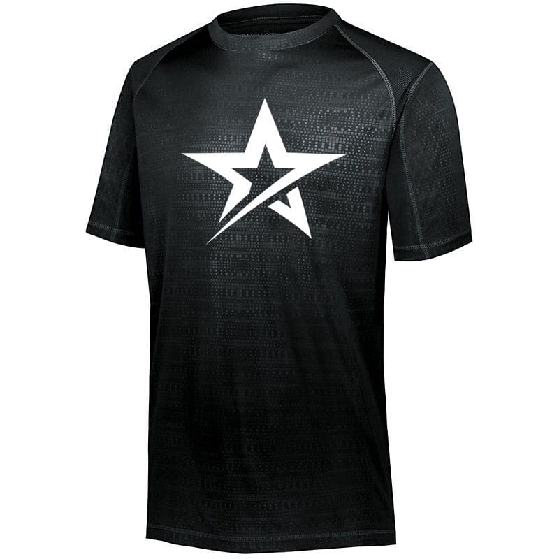 Roto Grip Men's Cosmos Black Coolwick Bowling Dri-Fit T-Shirt
