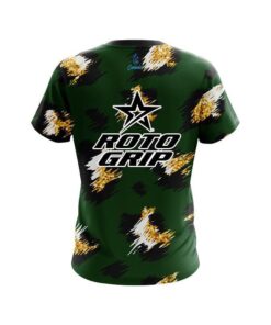 Alternative view of Roto Grip Leopard Print CoolWick Bowling Jersey
