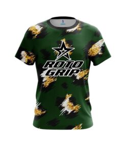 Roto Grip Leopard Print CoolWick Bowling Jersey