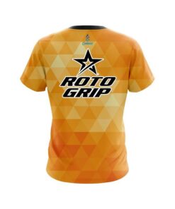 Alternative view of Roto Grip Orange Triangle CoolWick Bowling Jersey