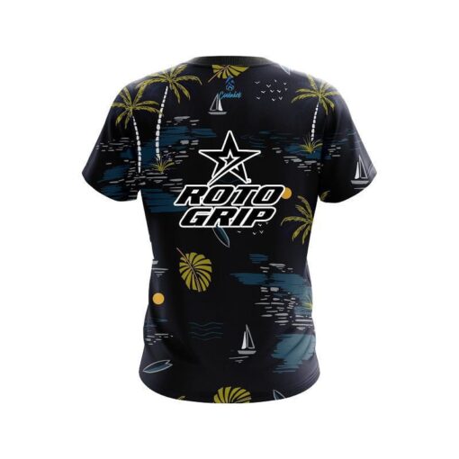 Roto Grip Paradise Island  CoolWick Bowling Jersey - Image 2