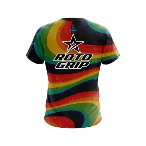 Roto Grip Retro Grunge CoolWick Bowling Jersey - Image 2