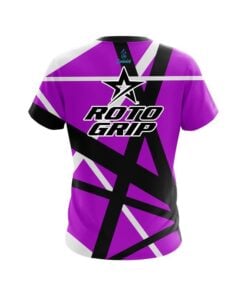 Alternative view of Roto Grip Rocker Purple CoolWick Bowling Jersey
