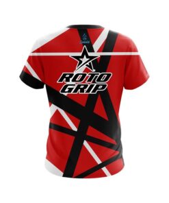 Alternative view of Roto Grip Rocker Red CoolWick Bowling Jersey