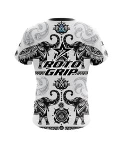 Alternative view of Roto Grip Tribal Elephants CoolWick Bowling Jersey