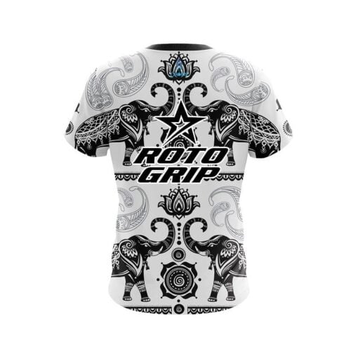 Roto Grip Tribal Elephants CoolWick Bowling Jersey - Image 2