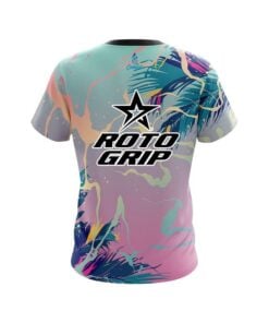Alternative view of Roto Grip Tropical Ink Splash  CoolWick Bowling Jersey
